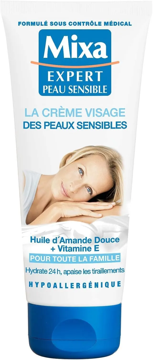 mixa-visage-gesichtscreme-100-ml-mandel-l-f-r-empfindliche-haut image 1