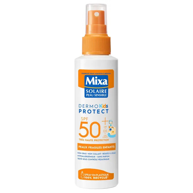 mixa-solaire-kids-protect-sonnenspray-lsf-50-150-ml-ohne-duft image 1