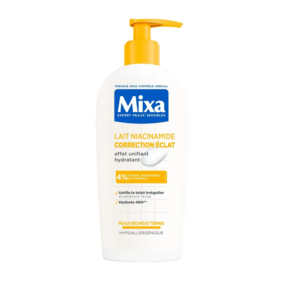 mixa-corps-niacinamid-glanz-korrektur-k-rpermilch-250-ml image 1