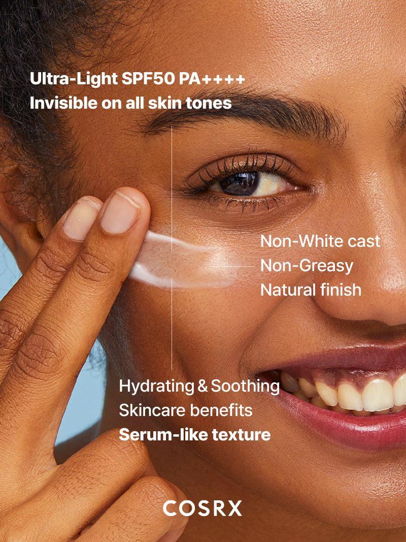 cosrx-sun-protection-ultra-light-invisible-sunscreen-spf50-pa-50ml image 3