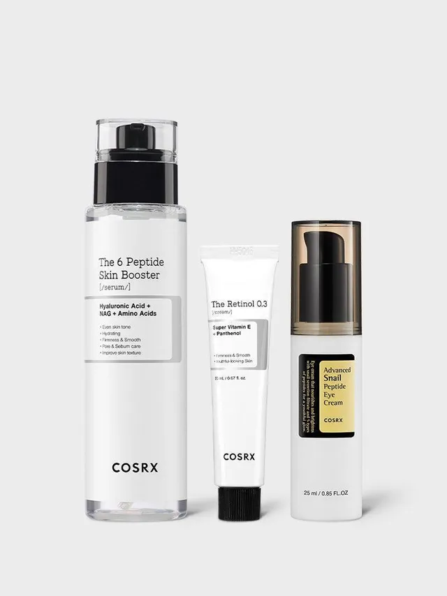 cosrx-deep-wrinkle-care-trio-gesichtspflege-set-faltenpflege image 1
