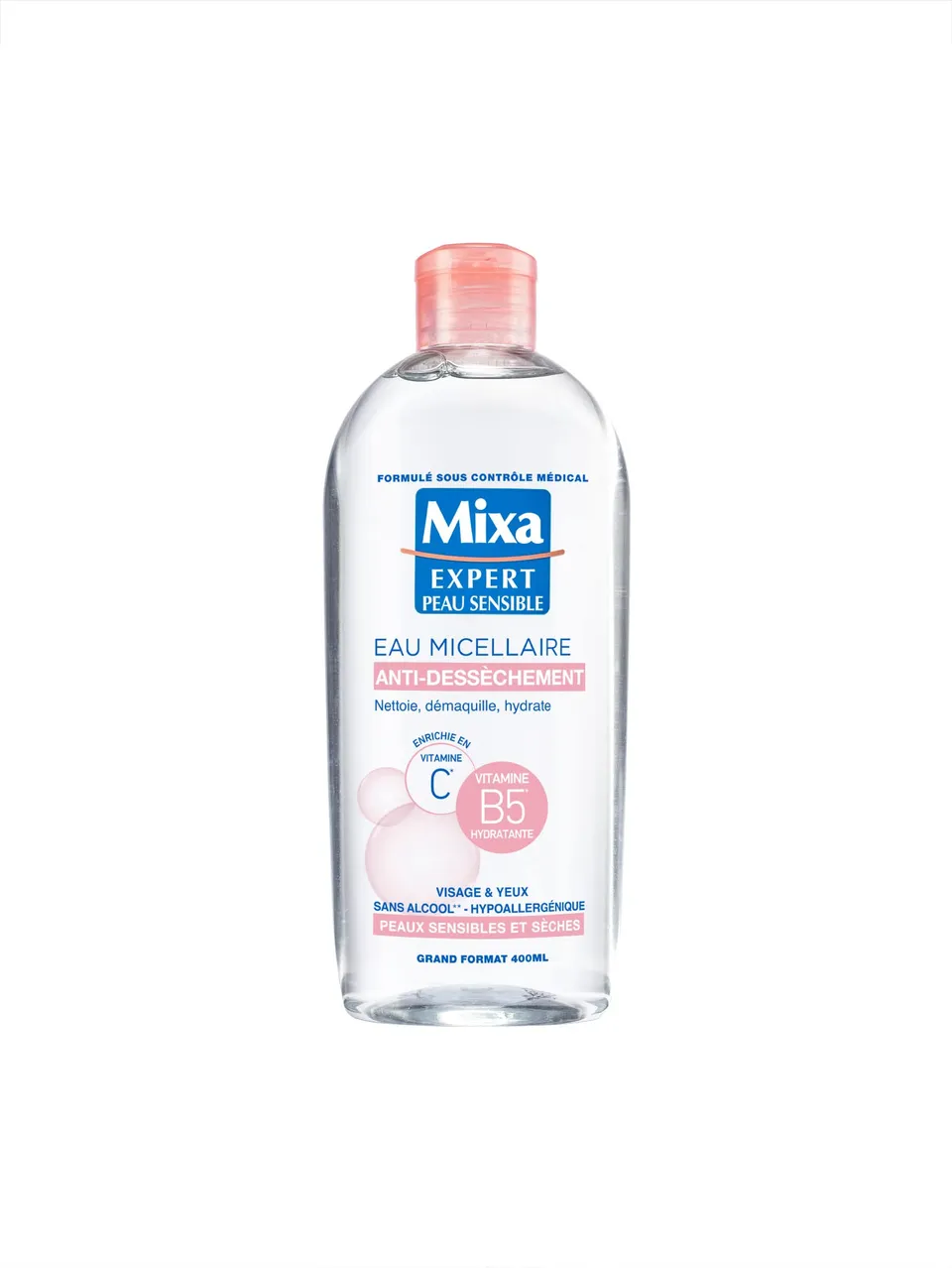 mixa-visage-mizellenwasser-anti-trockenheit-400-ml image 1