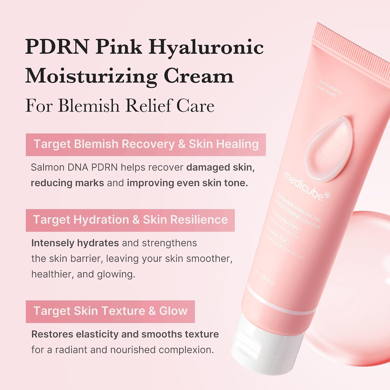 medicube-pdrn-pink-hyaluron-feuchtigkeitscreme-50-ml-glass-skin image 2