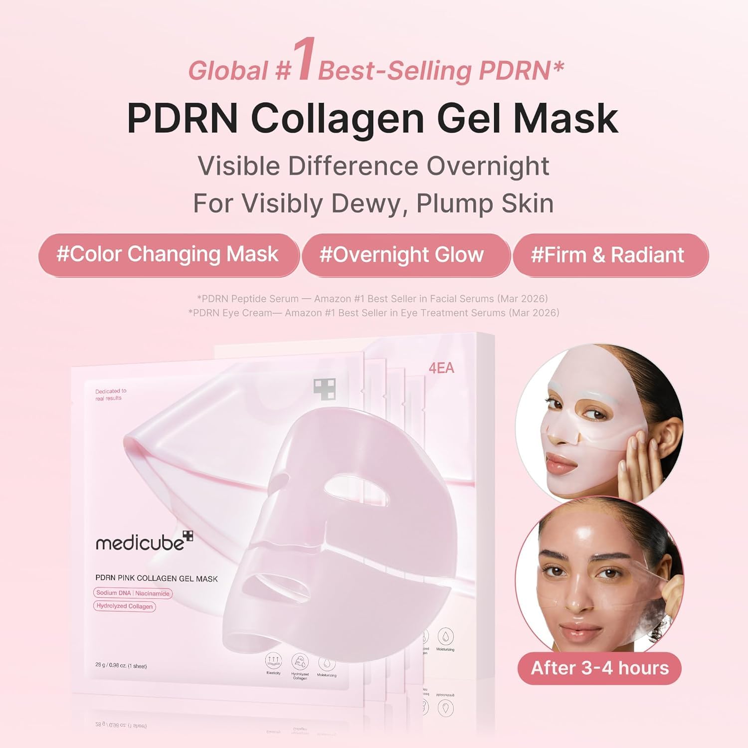 medicube-pink-pdrn-jelly-gel-maske-pdrn-kollagen image 2