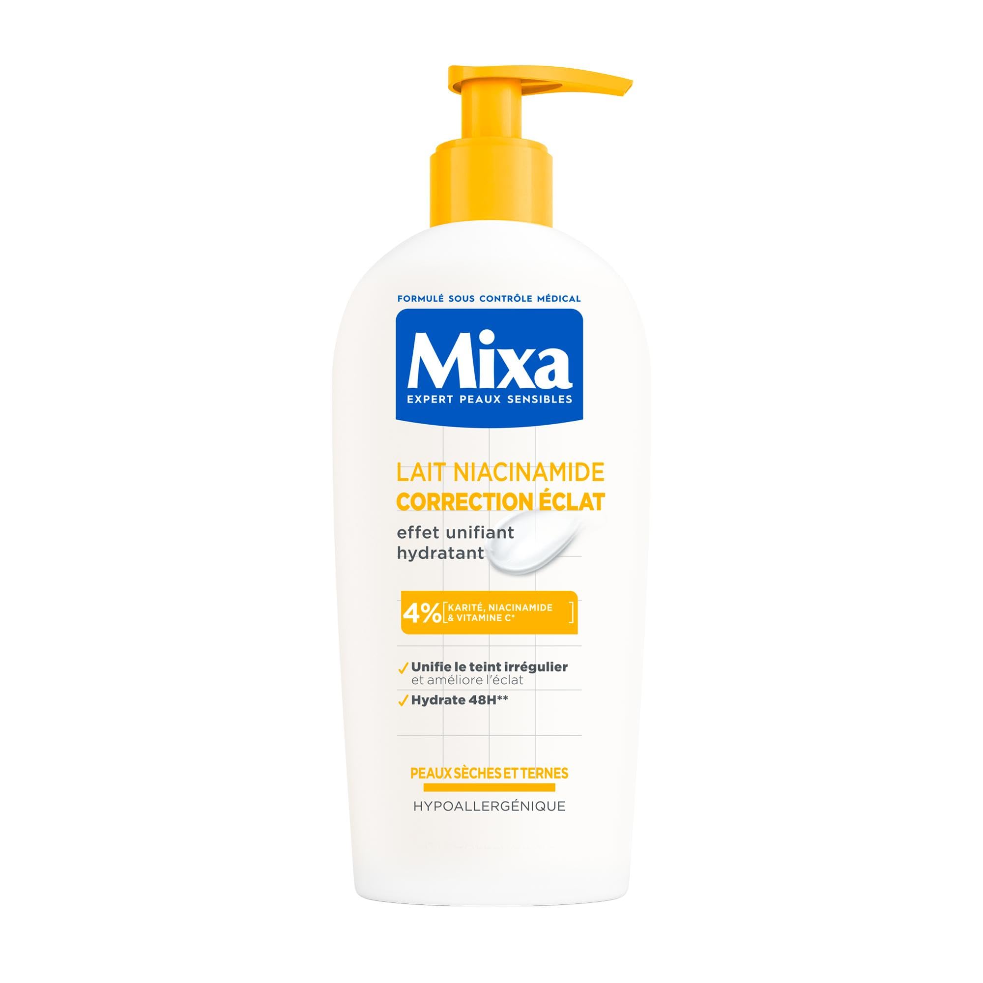 mixa-corps-niacinamid-glanz-korrektur-k-rpermilch-250-ml image 1