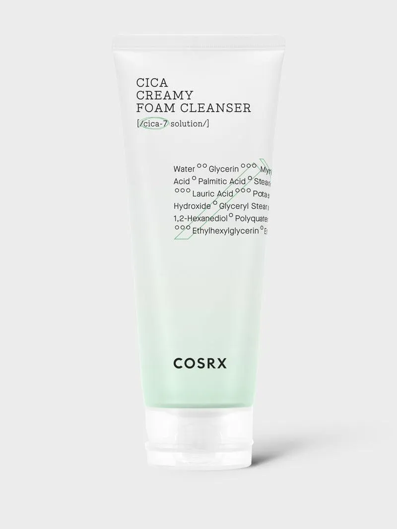 cosrx-cica-pure-fit-creamy-foam-cleanser-150ml-centella image 1