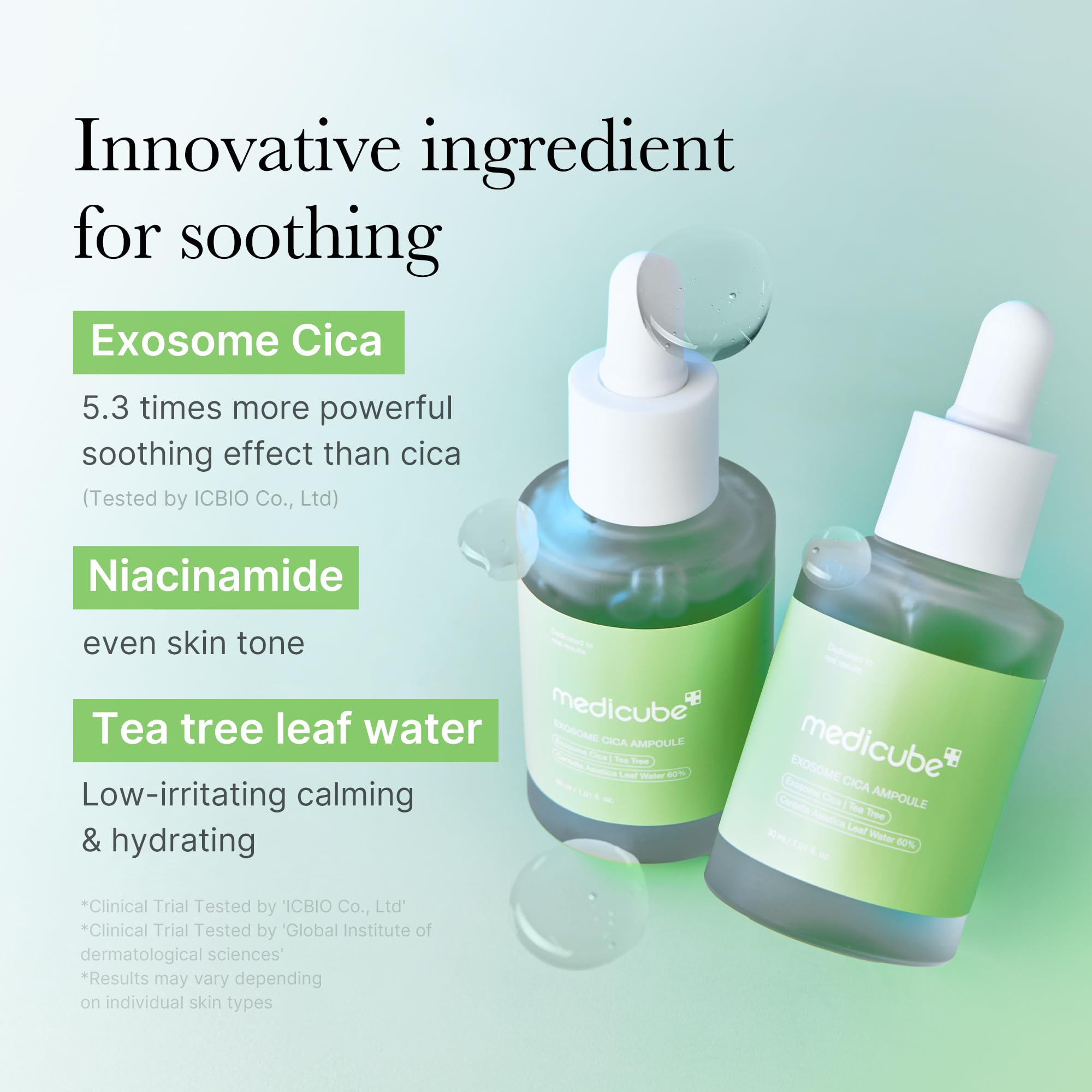 medicube-super-cica-exosome-ampulle-tea-tree-30-ml-niacinamid image 3