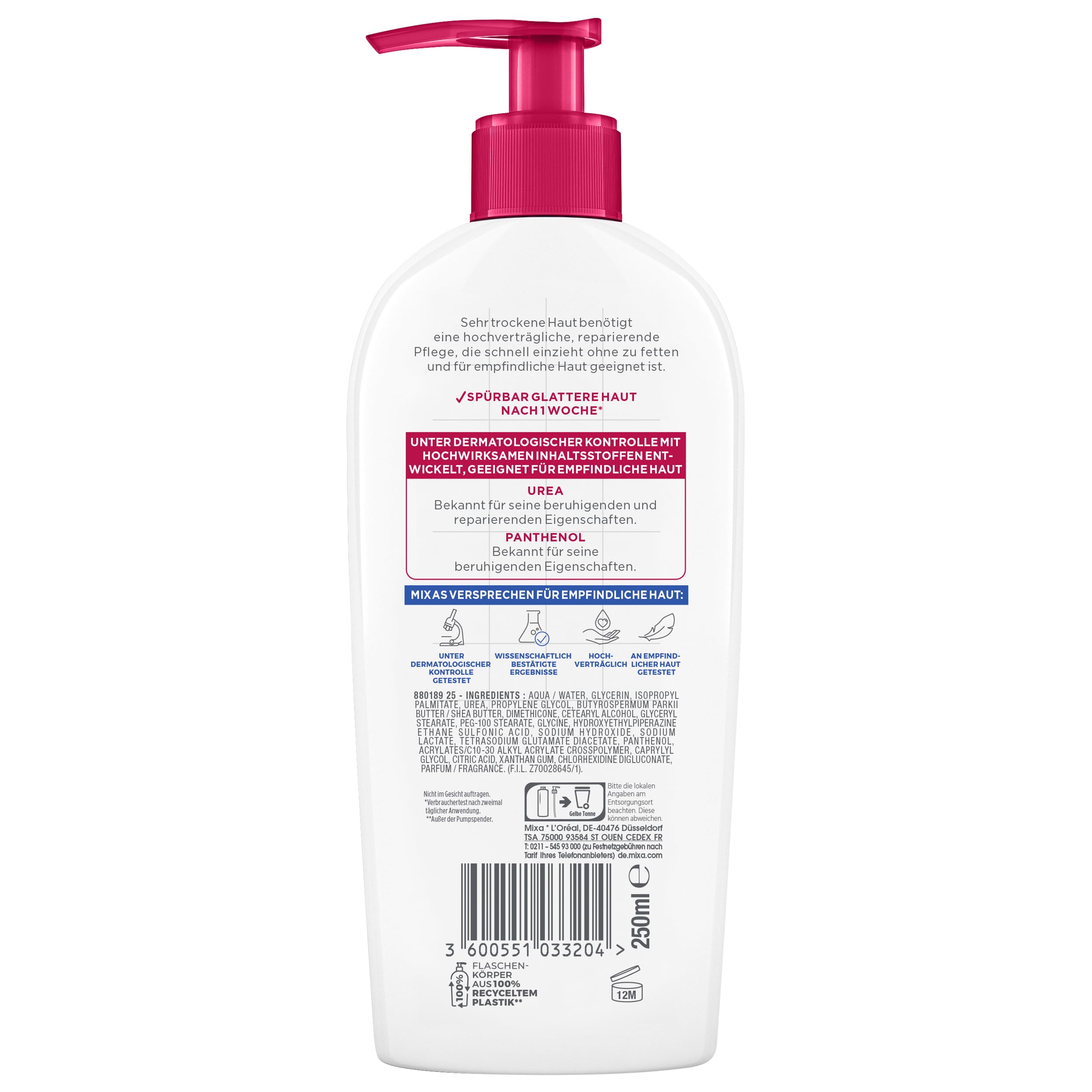mixa-corps-urea-cica-repair-bodylotion-sehr-trockene-haut image 2