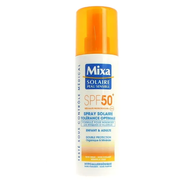 mixa-solaire-sonnenspray-lsf-50-200ml-kinder-erwachsene image 1