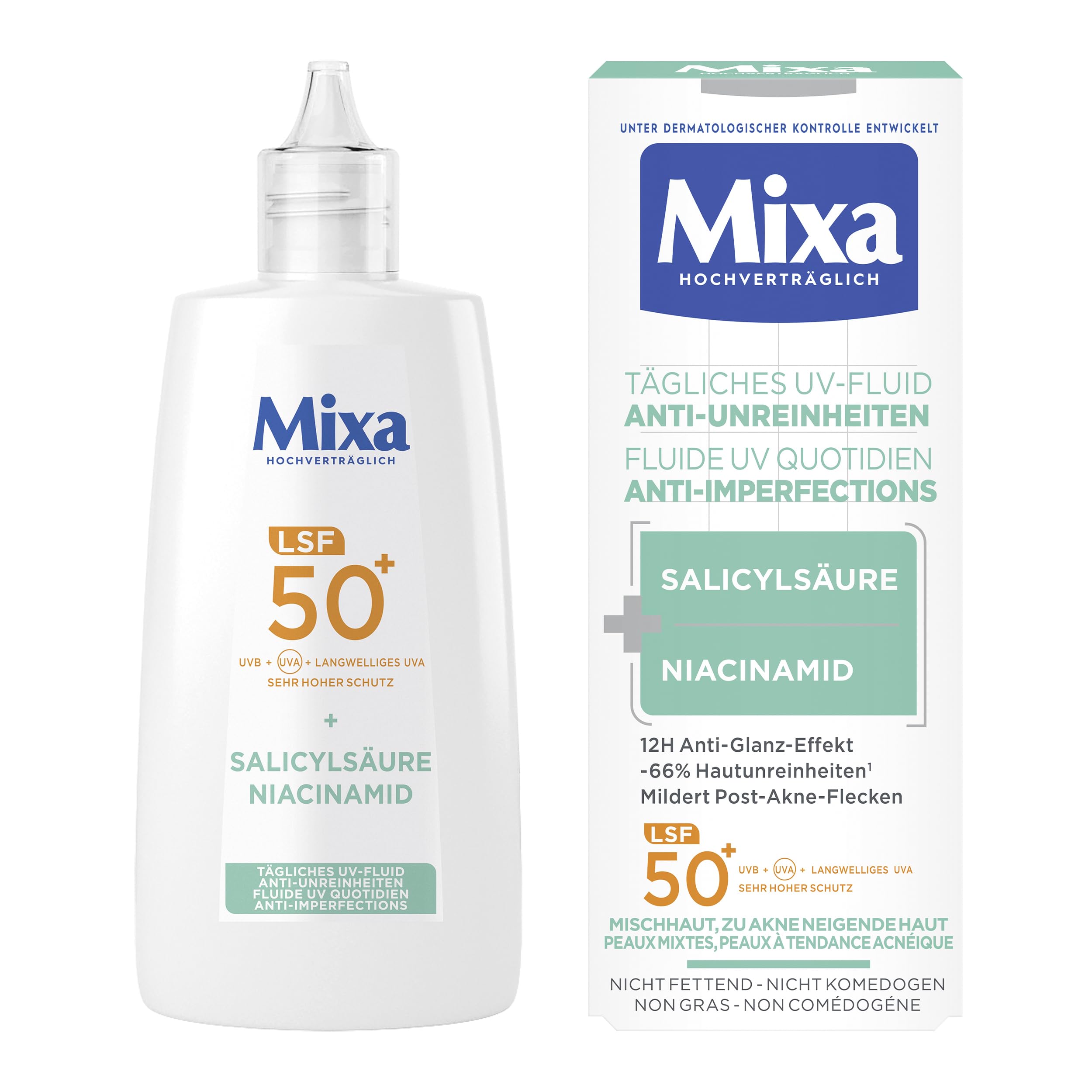 mixa-solaire-uv-fluid-lsf50-anti-unreinheiten-40-ml-mattierend image 4