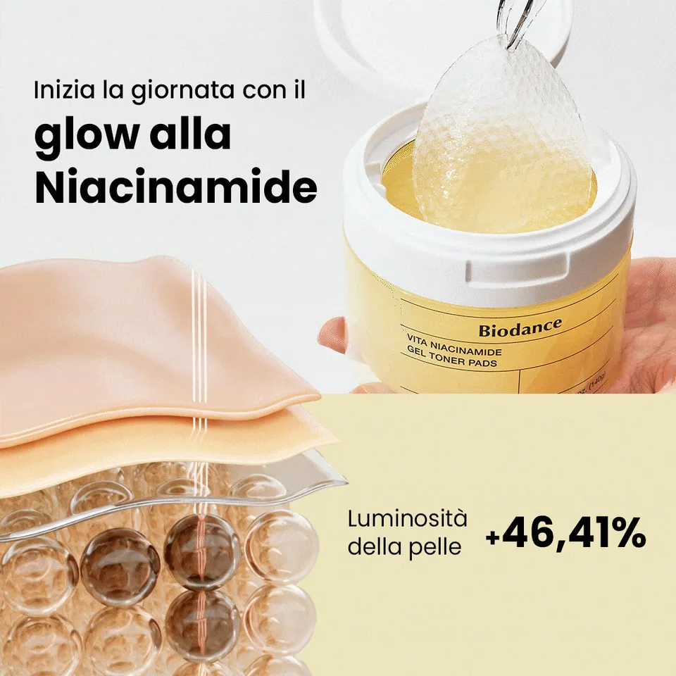 biodance-vita-niacinamide-toner-pad-make-up-pads image 1