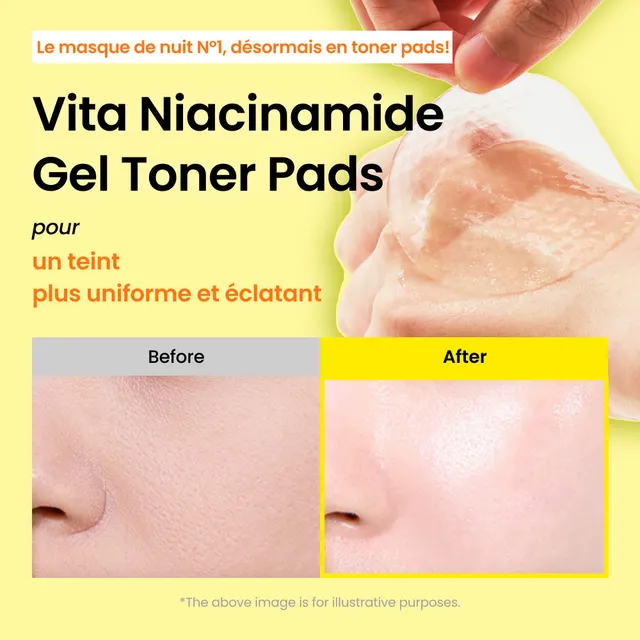 biodance-vita-niacinamide-toner-pads-gel-make-up-glow image 1