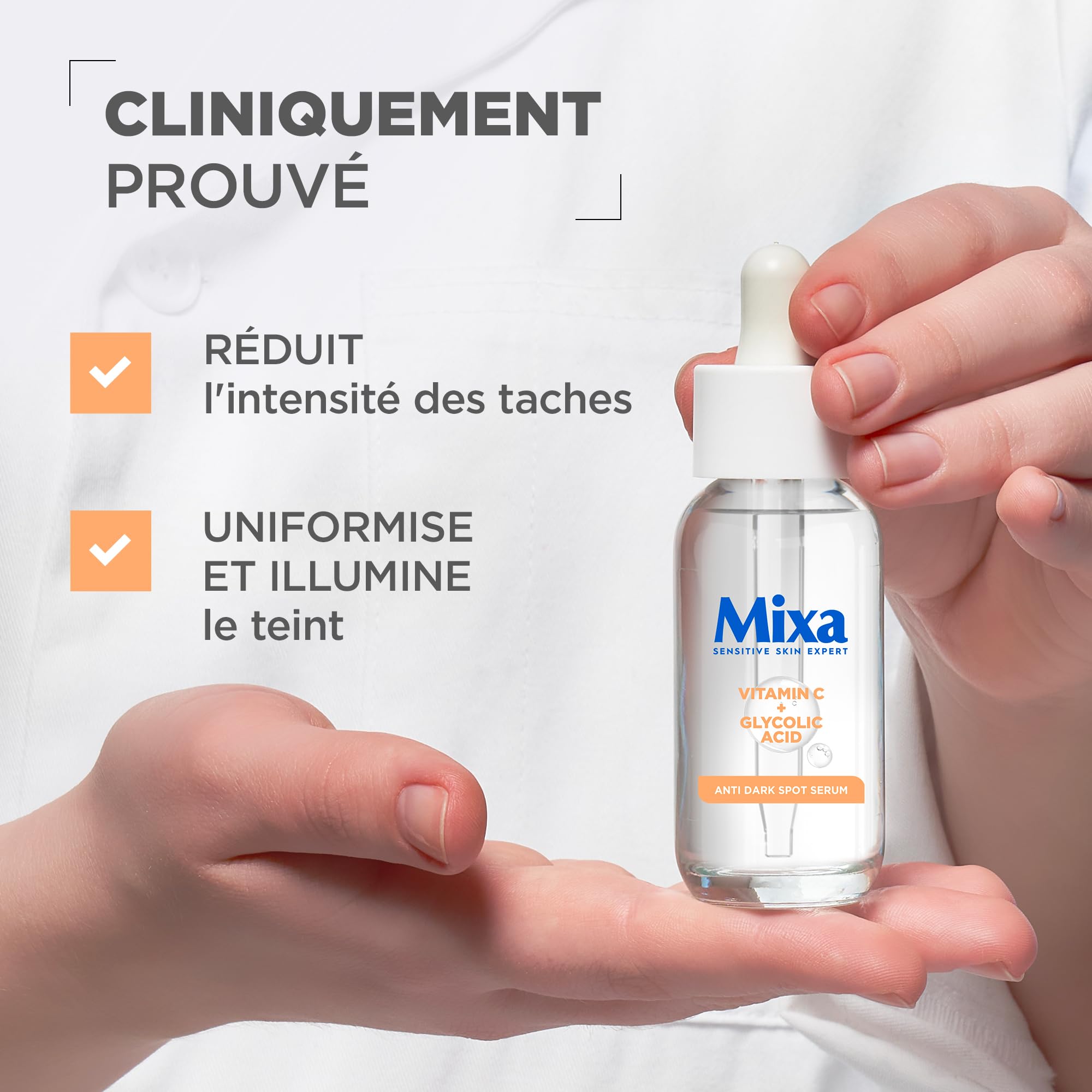 mixa-visage-anti-flecken-serum-2x30-ml-vitamin-c-glykols-ure image 2