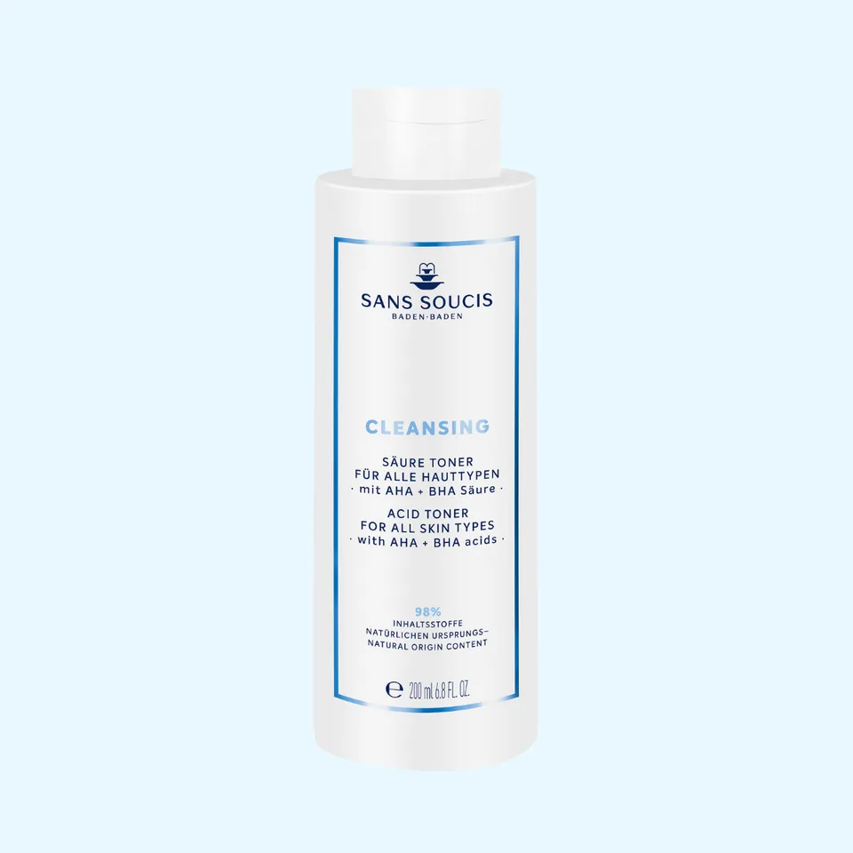 sans-soucis-cleansing-s-ure-toner-aha-bha-200-ml-poren image 1