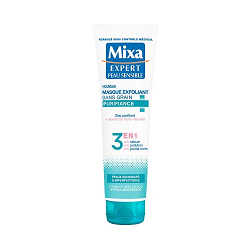 mixa-visage-sans-grain-purifiant-maske-150ml-zink image 3