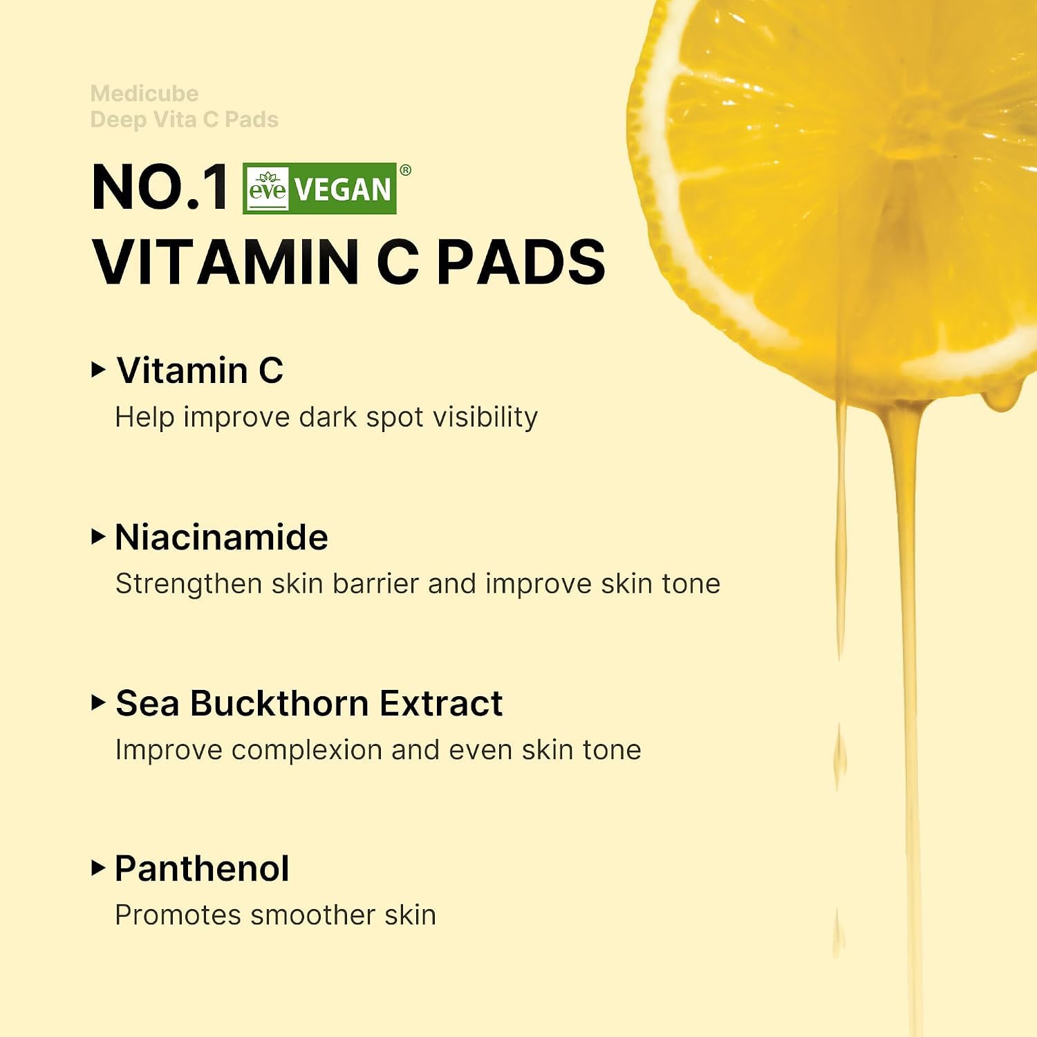 medicube-deep-vita-c-gesichtstoner-pads-strahlender-teint image 3