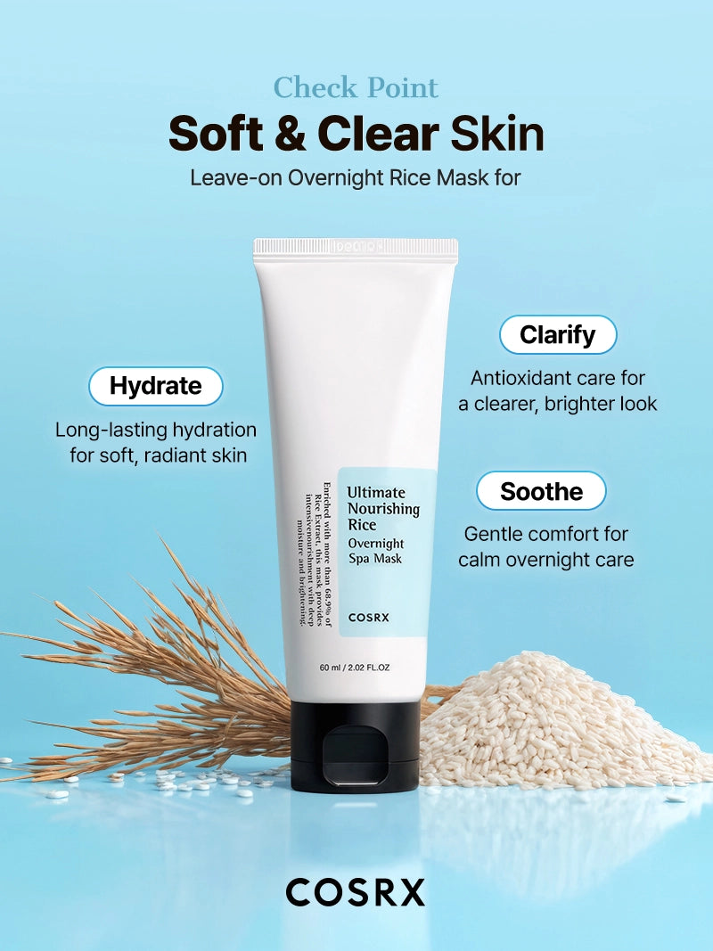 cosrx-rice-ultimate-nourishing-rice-overnight-spa-maske-60ml-reis image 4