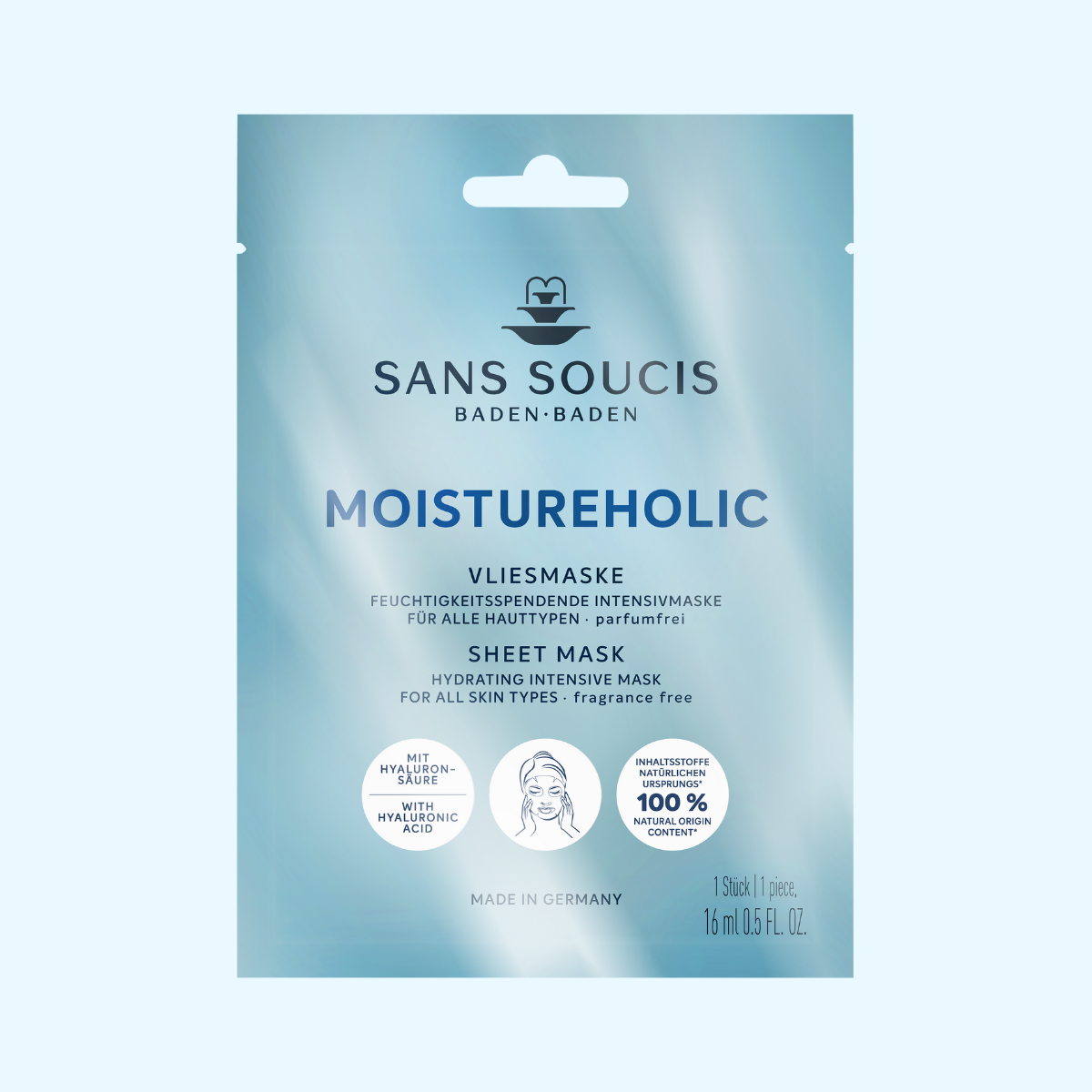 sans-soucis-moistureholic-vliesmaske-16-ml-feuchtigkeit image 1