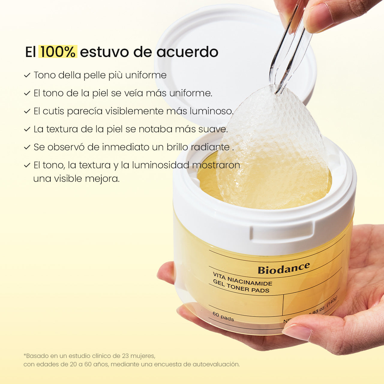 biodance-vita-niacinamide-gel-toner-pads-60-pads-glow image 5