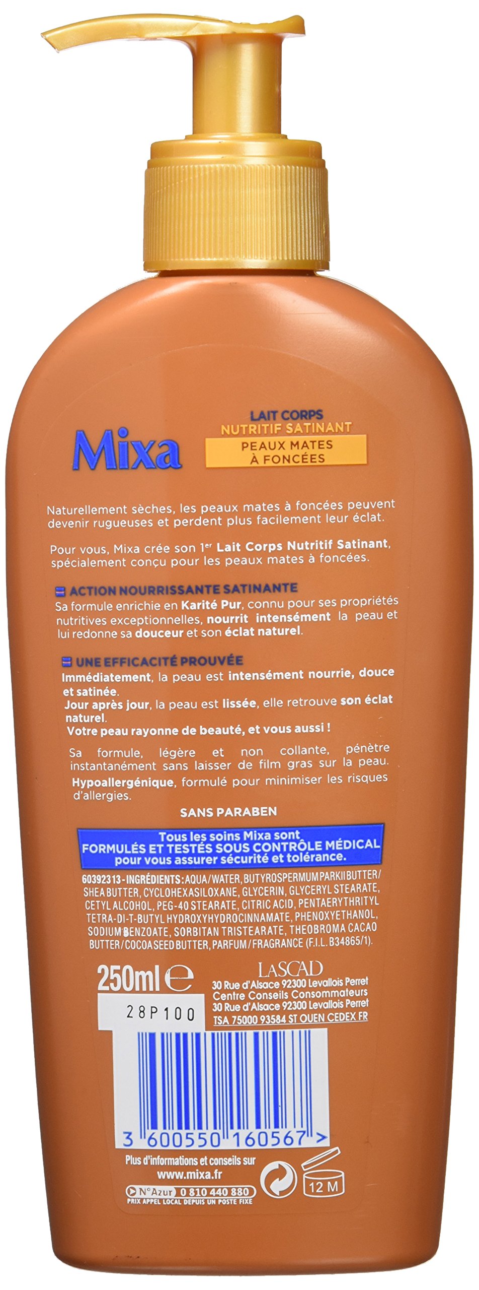 mixa-corps-k-rpermilch-satin-shea-f-r-trockene-haut-250-ml image 2