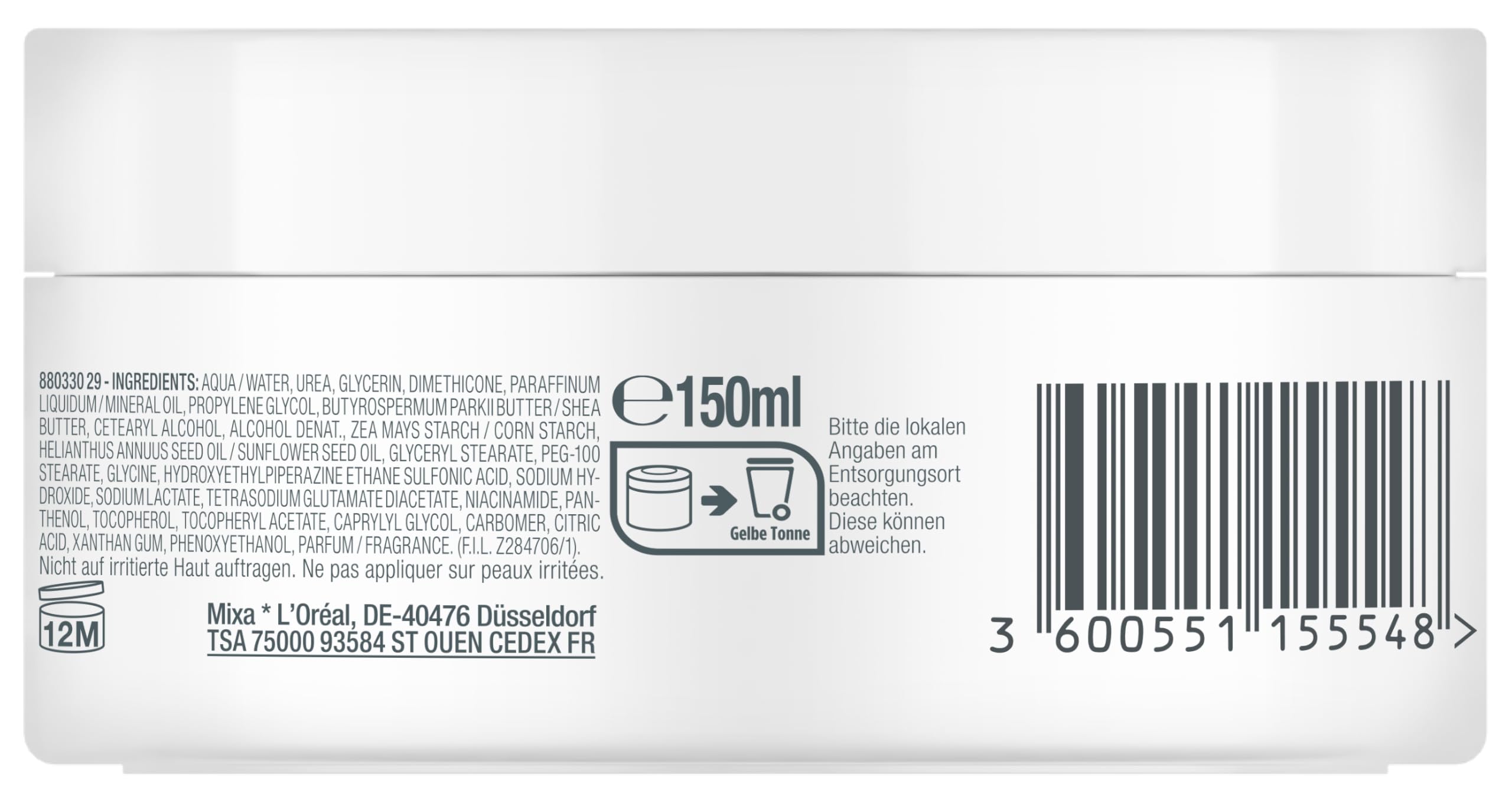 mixa-corps-urea-creme-10-150-ml-raue-trockene-haut image 3