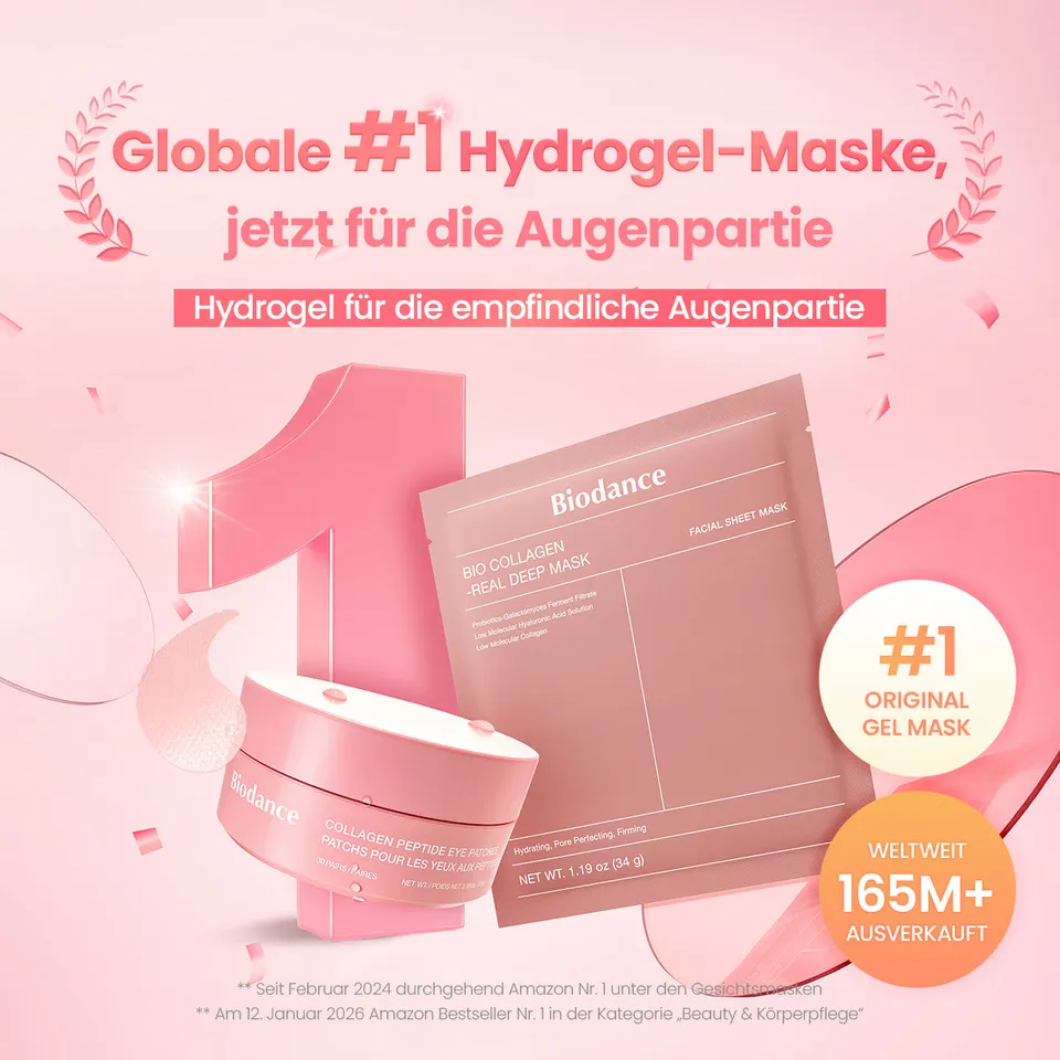 biodance-collagen-peptide-augenpads-hydrogel-f-ltchen-feuchtigkeit image 1