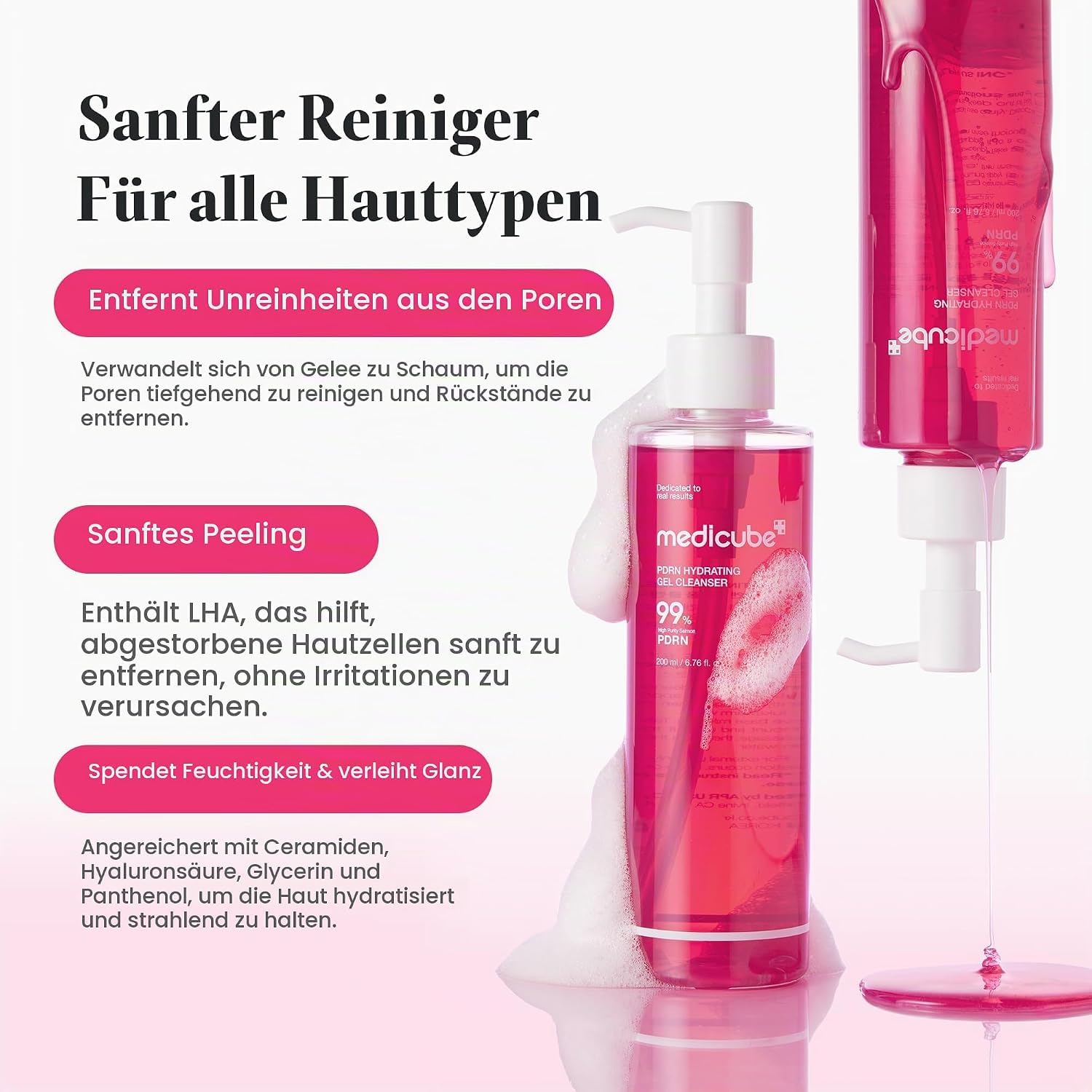 medicube-pdrn-jelly-to-foam-reinigungsschaum-milde-reinigung image 3
