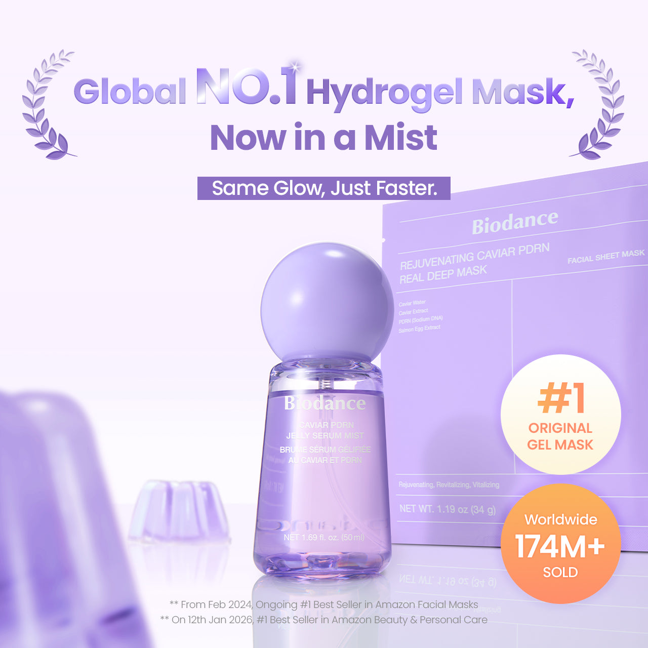 biodance-caviar-pdrn-jelly-serum-mist-spray-f-r-glass-skin image 2