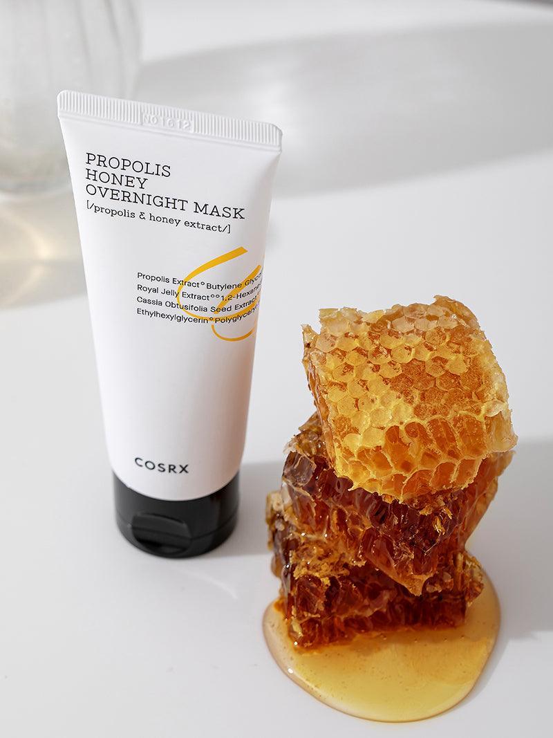 cosrx-propolis-full-fit-honey-overnight-mask-schlafmaske-60ml-honig image 3