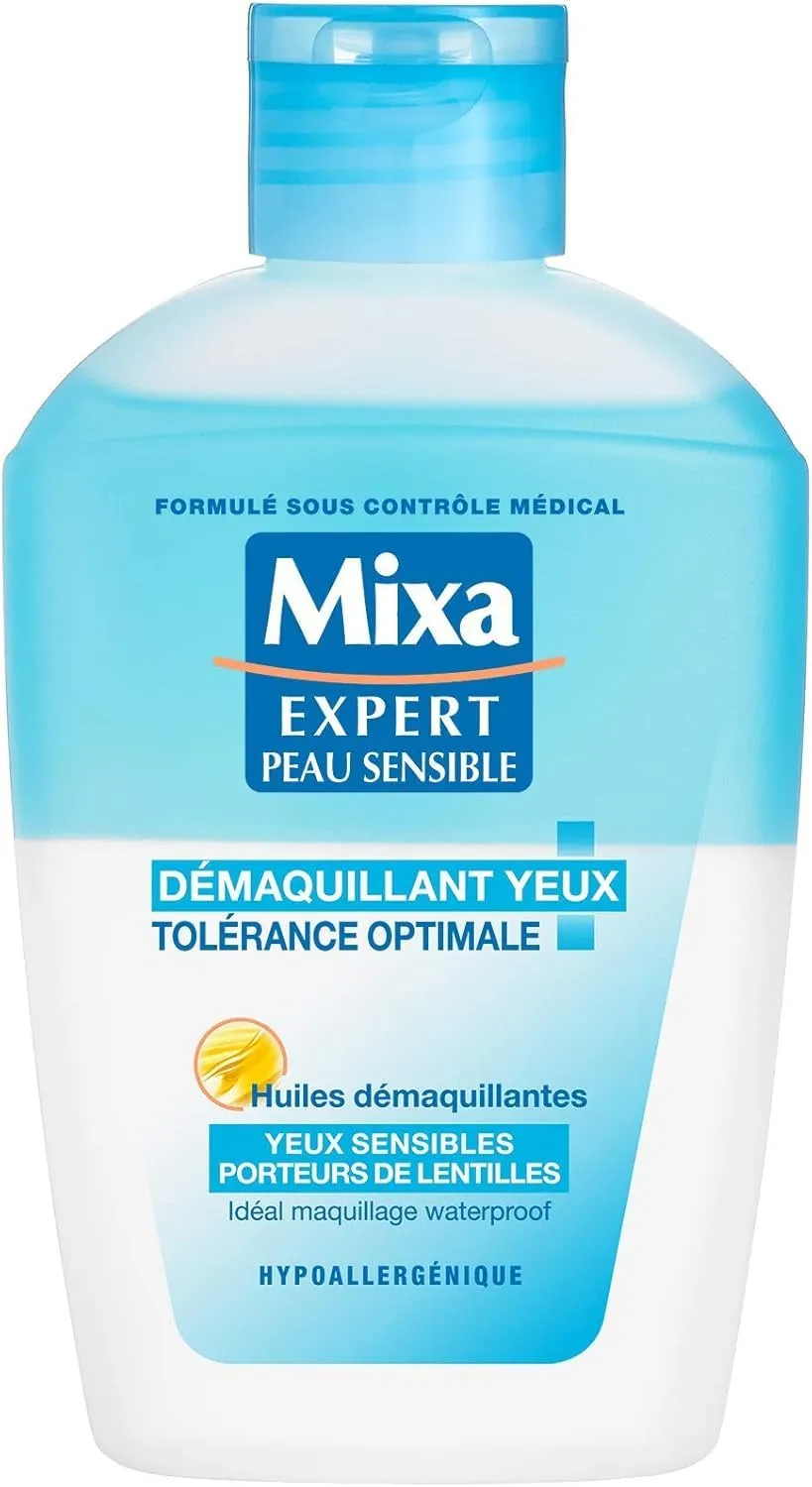 mixa-visage-delicate-yeux-bi-phase-augen-125-ml image 1