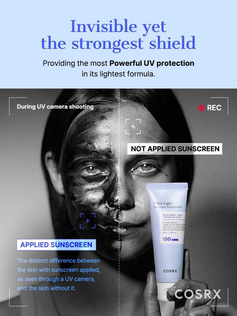 cosrx-sun-protection-ultra-light-invisible-sunscreen-spf50-pa-50ml image 2