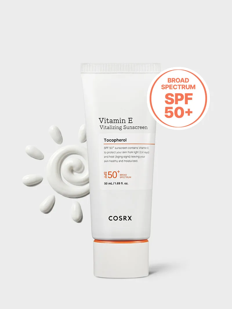 cosrx-vitamin-e-vitalizing-sunscreen-spf50-50-ml-leicht image 1