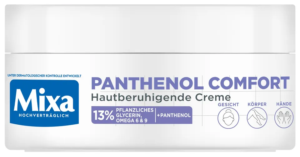 mixa-panthenol-comfort-creme-150-ml-gesicht-k-rper-h-nde image 1