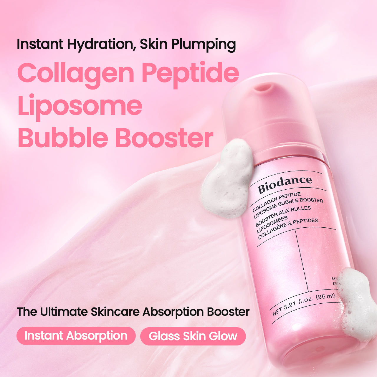 biodance-collagen-peptide-bubble-booster-50-ml-feuchtigkeitsspendend-und-straffe image 2