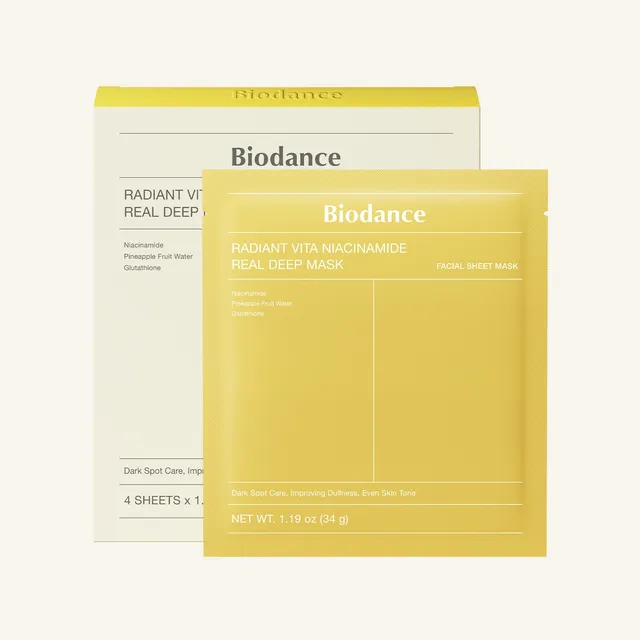 biodance-vita-niacinamide-real-deep-maske-tuchmaske-glow image 1