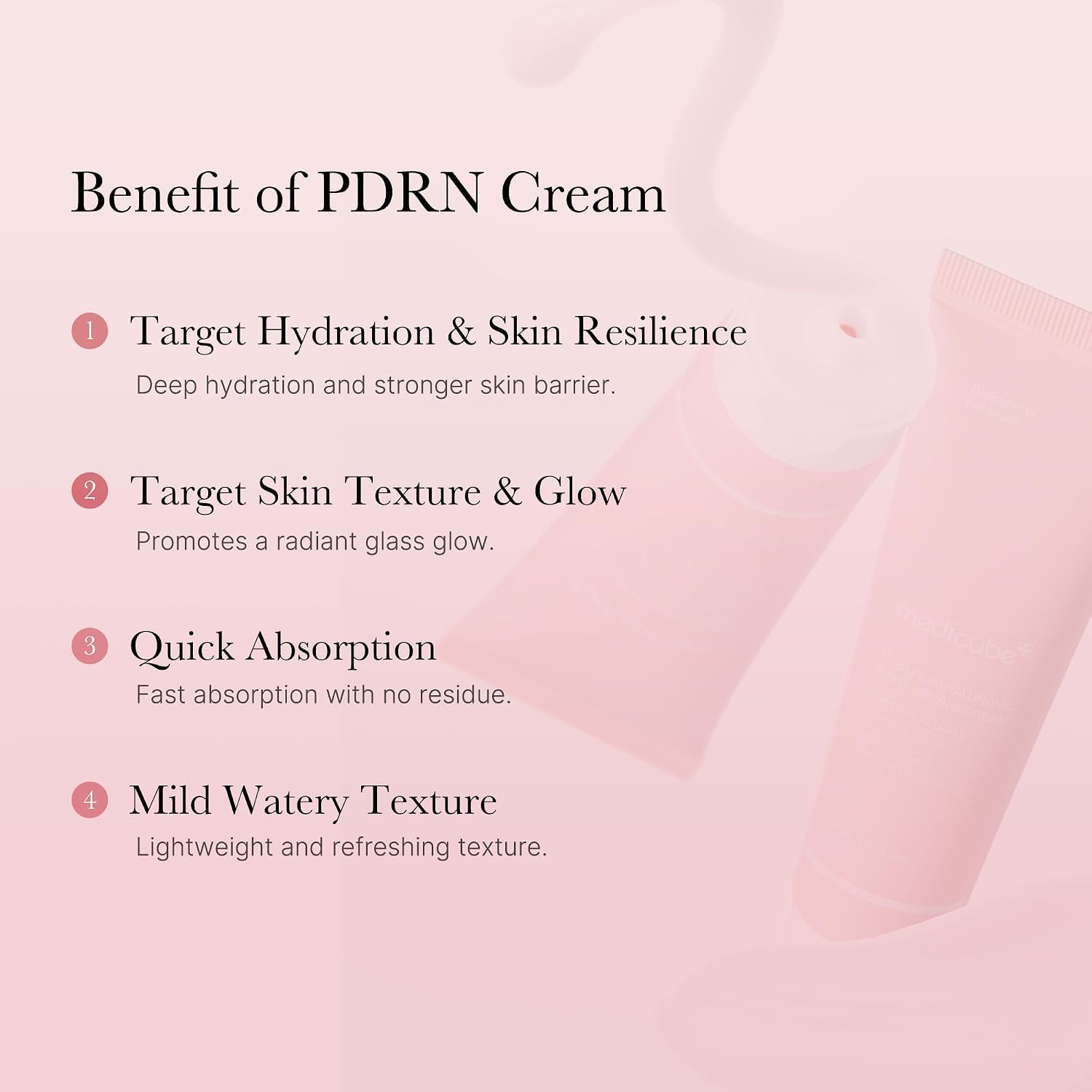 medicube-pdrn-pink-hyaluron-feuchtigkeitscreme-50-ml-glass-skin image 4