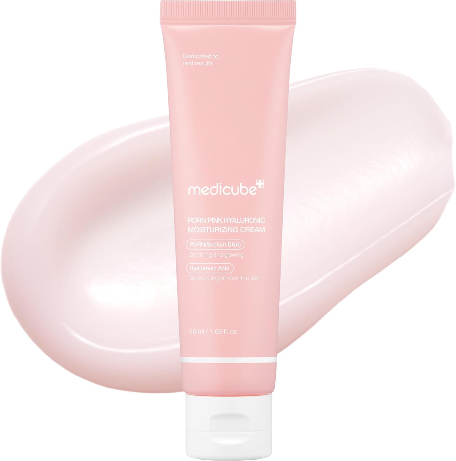 medicube-pdrn-pink-hyaluron-feuchtigkeitscreme-50-ml-glass-skin image 1
