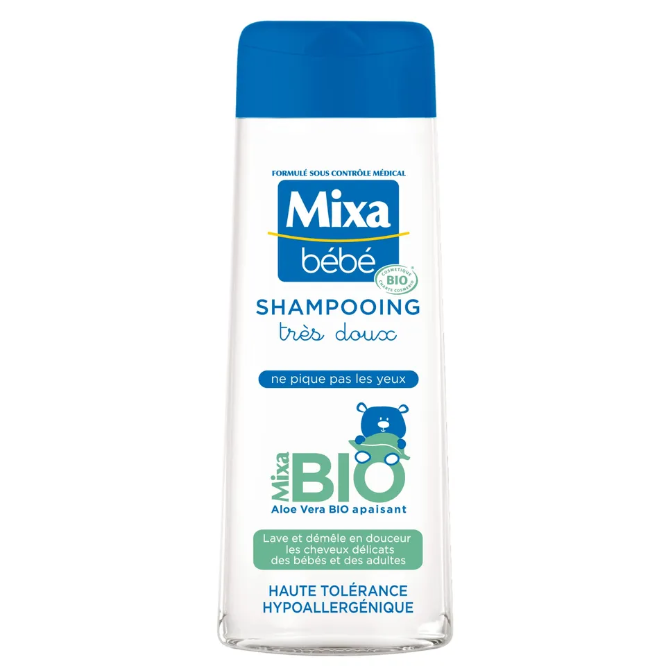 mixa-b-b-baby-shampoo-bio-aloe-vera-hypoallergen image 1