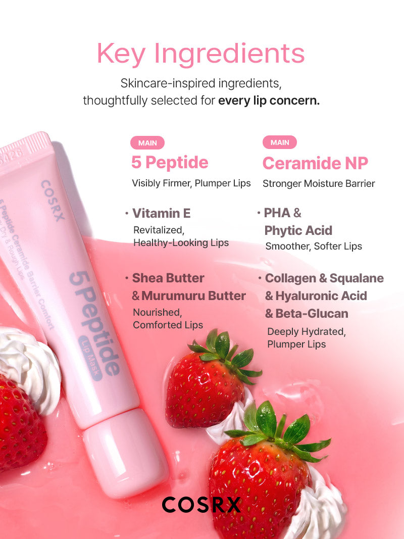 cosrx-lip-care-5-peptide-ceramide-barrier-comfort-lip-mask-12g image 8