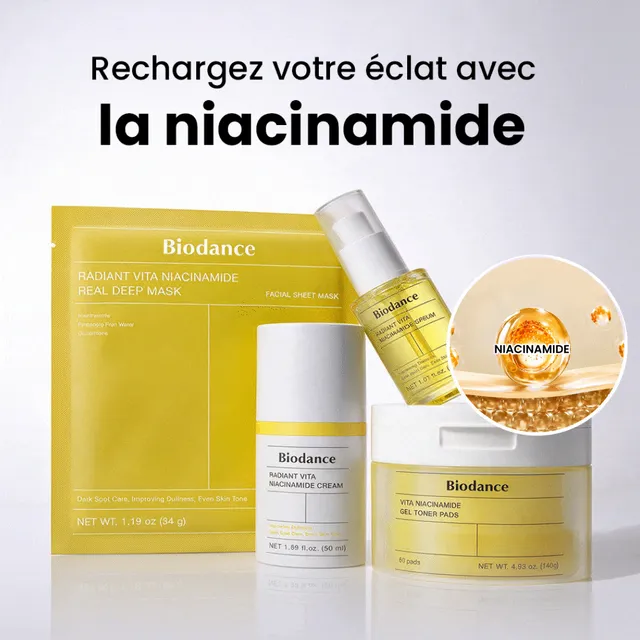 biodance-vita-niacinamide-best-sellers-set-gesichtspflege-4-teilig-glow image 1