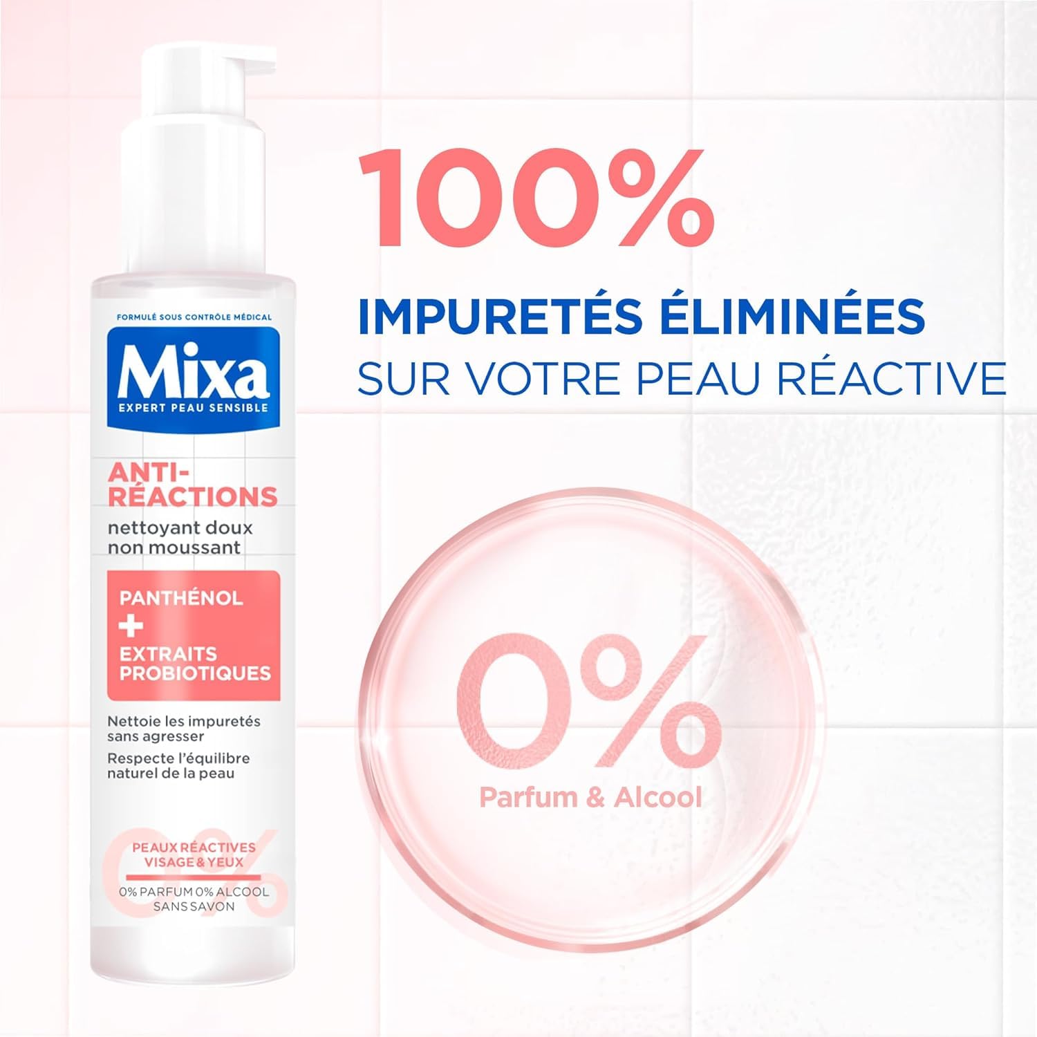 mixa-visage-sanfter-gesichtsreiniger-150-ml-panthenol-1er-pack image 3