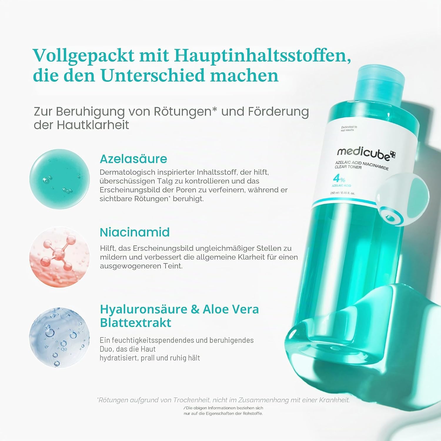 medicube-red-line-toner-250-ml-azelains-ure-niacinamid image 3