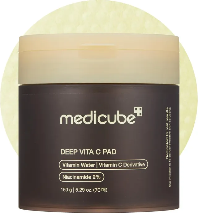 medicube-deep-vita-c-gesichtstoner-pads-strahlender-teint image 1