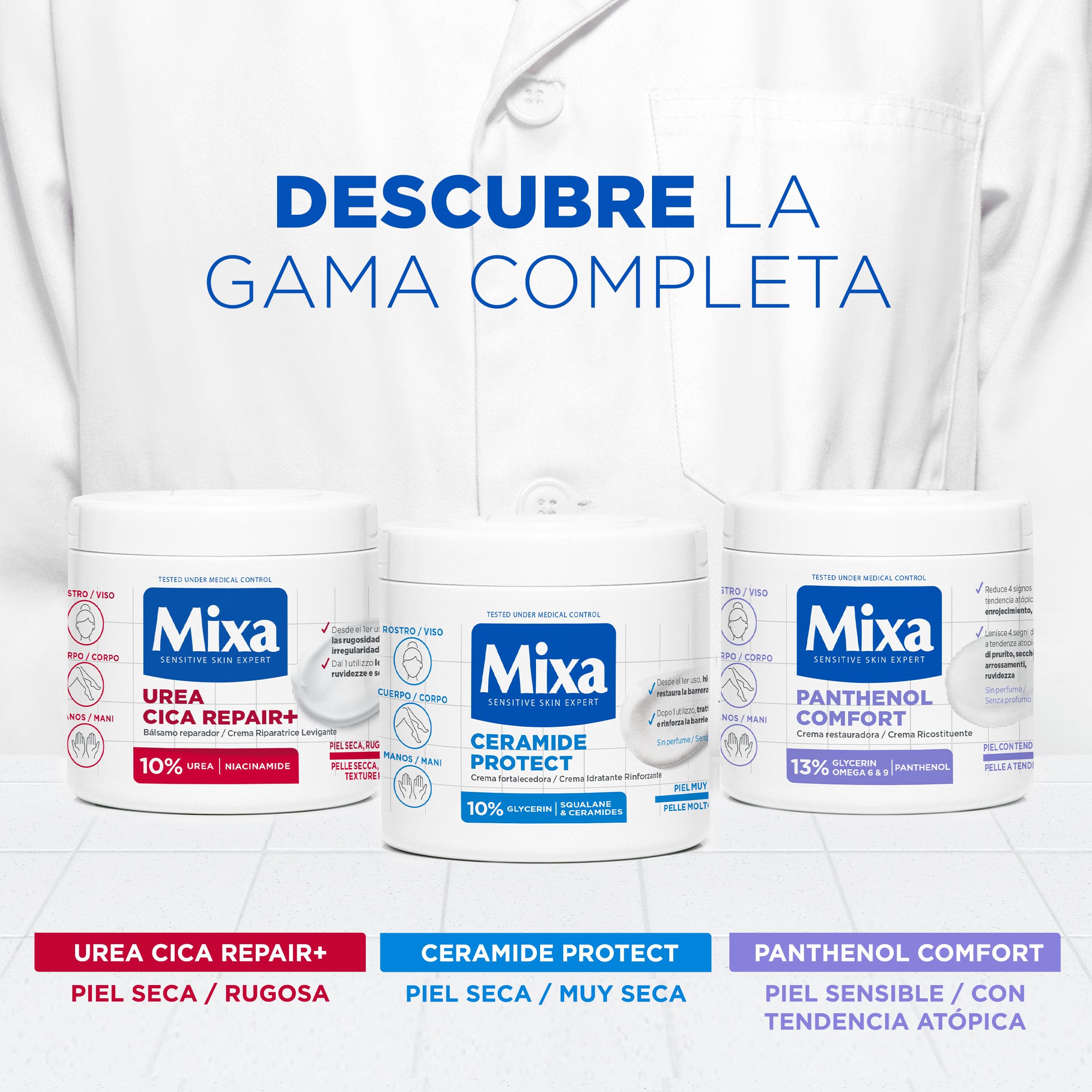 mixa-ceramide-protect-balsam-400-ml-parf-mfrei-trockene-haut image 7