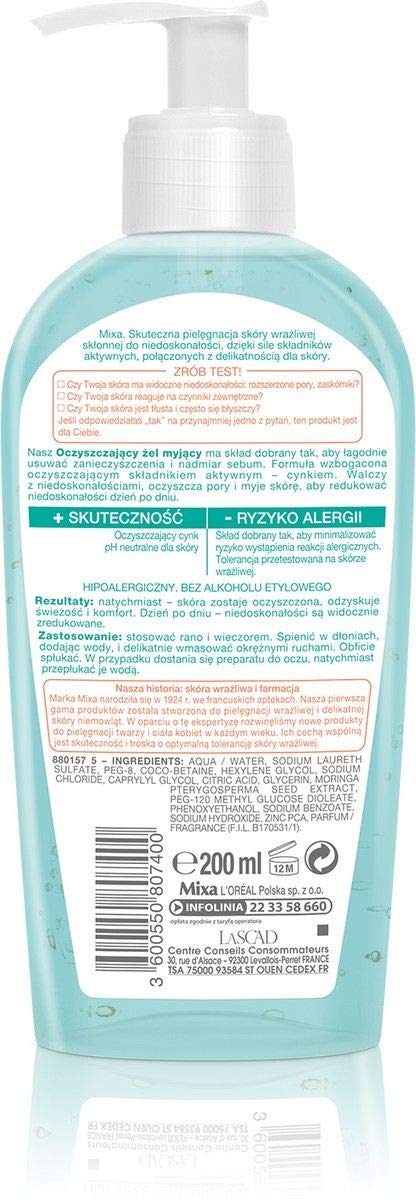 mixa-visage-anti-unreinheiten-waschgel-fettige-haut image 6
