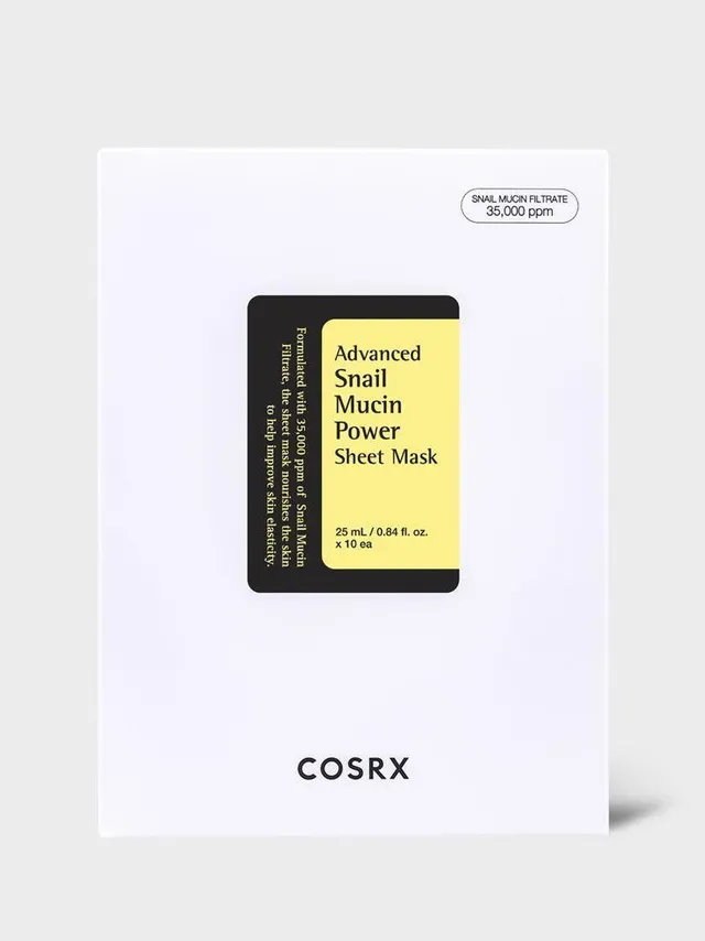 cosrx-snail-mucin-advanced-snail-mucin-power-sheet-mask-10-st-ck image 1