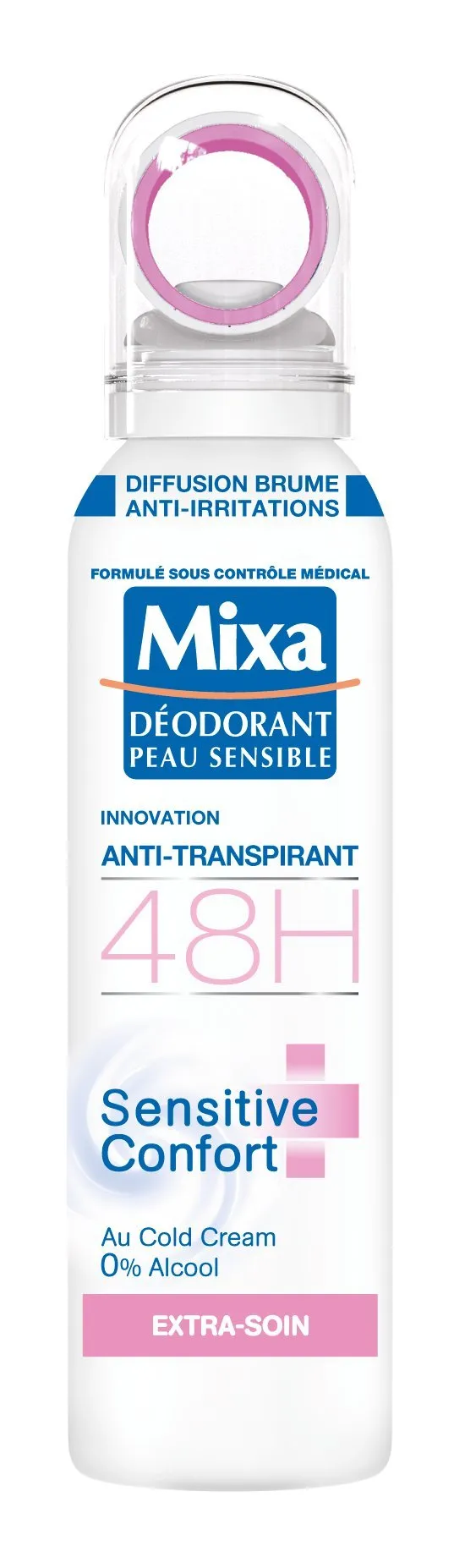 mixa-corps-sensitive-deo-spray-damen-48h-150-ml image 1