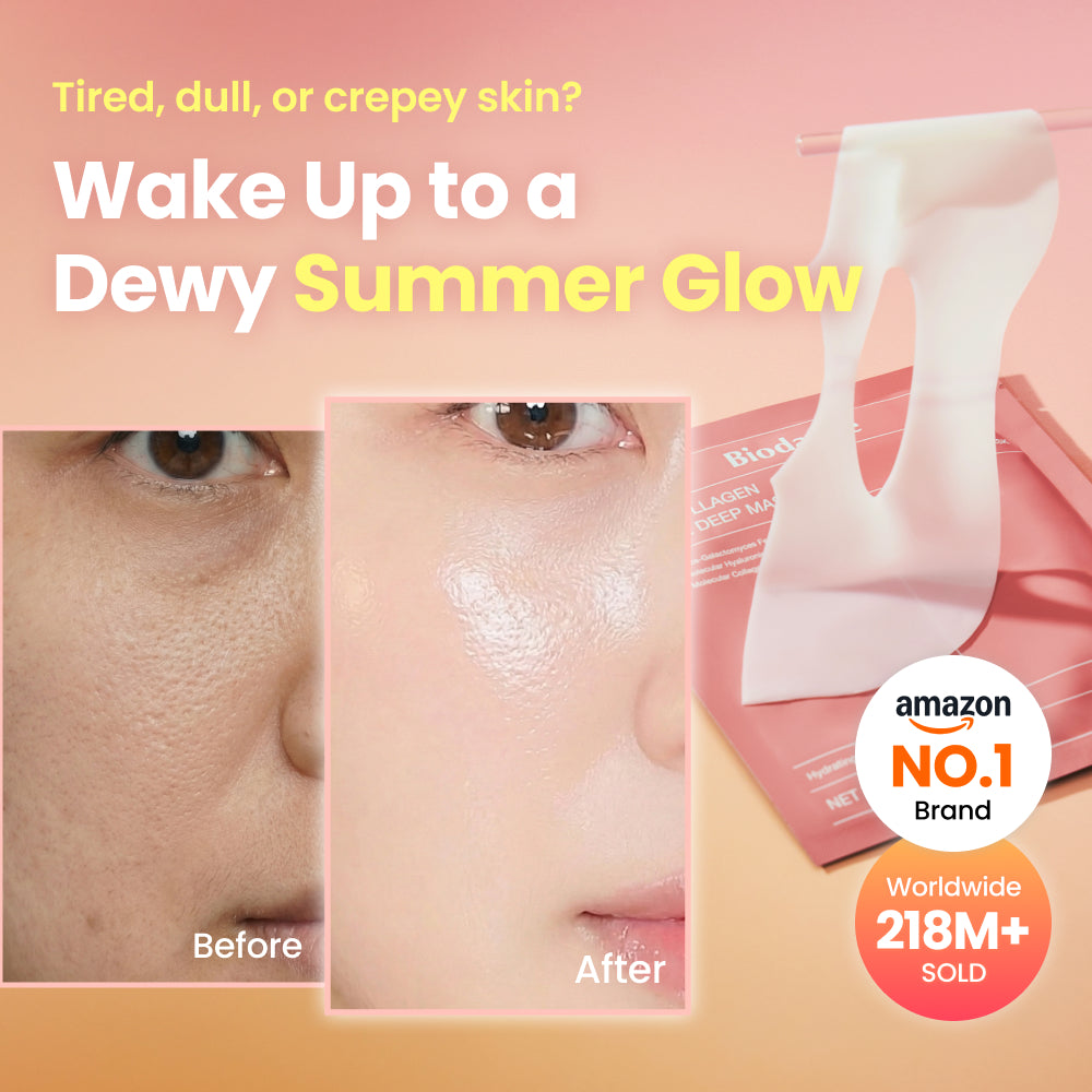biodance-collagen-gel-mask-summer-glow-bernacht-maske-gesicht image 1