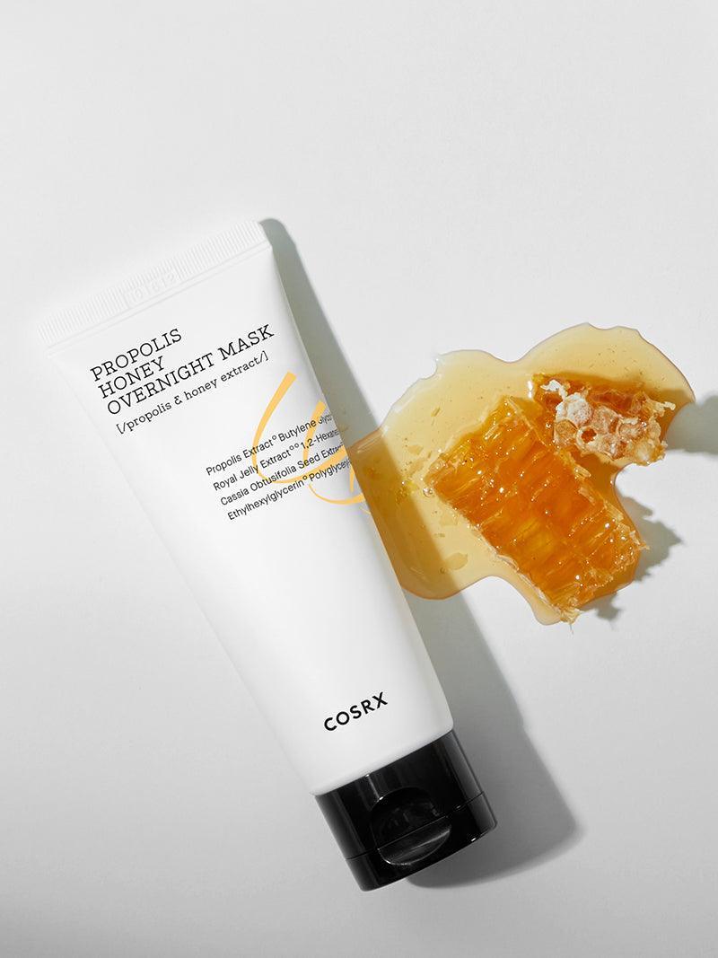 cosrx-propolis-full-fit-honey-overnight-mask-schlafmaske-60ml-honig image 2