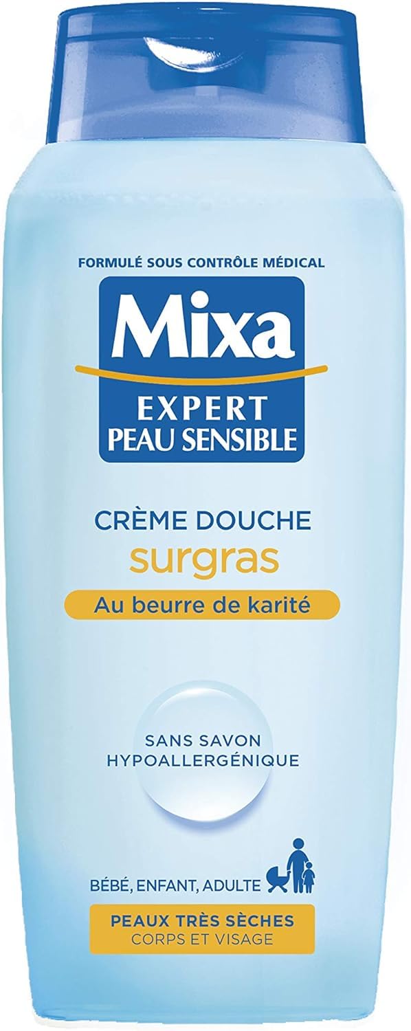 mixa-expert-duschcreme-sheabutter-400ml-empfindliche-haut image 1